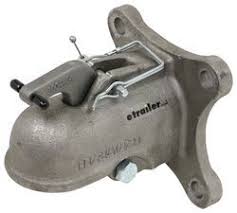 2 5 16 trailer coupler bolt on. 2 5 16 Inch Ball Coupler Flat Mount Trailer Coupler Etrailer Com