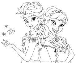 Coloreaza pe elsa si anna descriere: Coloring Page Disney Princess Princess For Coloring