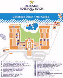 Map Layout Iberostar Rose Hall Beach Rose Hall Jamaican Vacation Jamaica Hotels