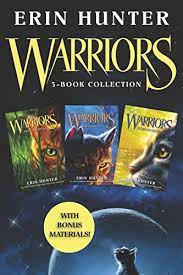 They are published by harpercollins2 under the pen name erin hunter. Warriors 3 Book Collection With Bonus Material Warriors 1 Into The Wild Warriors 2 Fire And Ice Warriors 3 Forest Of Secrets Warriors The Prophecies Begin Kindle Edition By Hunter Erin Children
