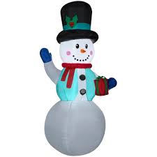 When you buy through links on our site, we may earn an affiliate commission. Home Accents Holiday 6 5 Ft Led Snowman Airblown Inflatable Walmart Com Walmart Com