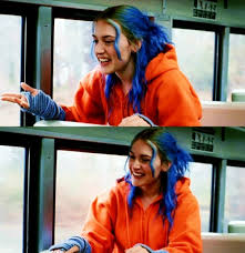 After you have read this, the color combination will be … and often incorporated shades of blue, which is orange's complement. Agent Orange Blue And Blue Hair Image 183456 On Favim Com