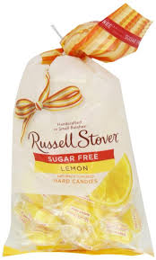 Contains phenylalanine 1 mg per drop. Russell Stover 9816p Sugar Free Lemon Hard Candies 12 Oz Bag Roby S Hallmark