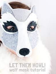 Rated 4.92 out of 5 based on 13 customer ratings (13 customer reviews) $ 6.75. Let Them Howl Diy Wolf Mask Tutorial Oh My Handmade