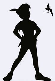 Pin By Becky Ernst On Yes Peter Pan Silhouette Peter Pan Shadow Peter Pan And Tinkerbell