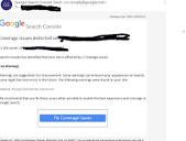 Possible Spam email from Google Search console? - Google Search ...