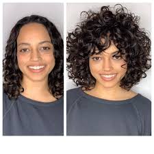 Short haircuts are the easiest route for making your hair appear thicker, and there are plenty of stylish short cuts for thin curly hair. How To Choose The Right Haircuts For Curly Hair Human Hair Exim