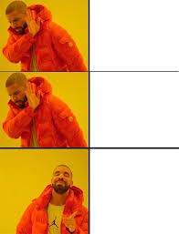 The photos of the design which i will share in this post are 100% extraordinary and are in hd quality with the objective that when you take the print from the. Drake Meme 3 Panels Blank Template Imgflip