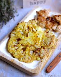 Chou Fleur Au Curry Roti Au Four Recette Roti Au Four Recettes De Cuisine Cuisiner Le Chou Fleur