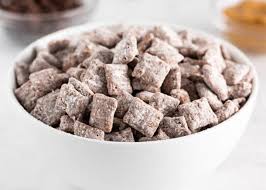 Later, chex caught on to the popularity of the snack and began publishing a recipe for 'muddy buddies' on the back of its boxes, which is why the two common names exist. Muddy Buddies Aka Puppy Chow I Heart Naptime