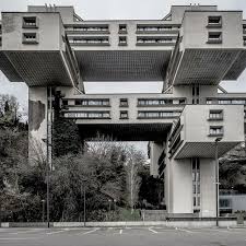 Picture By Socialistmodernism New Headquarters Of Bank Of Georgia Formerly The Engineering Building Of The Georgian Ssr Ministry Of Highways Tbilisi Georgia