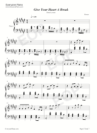 So i decided to edit a new one using parts of some taylor swift's music videos (you belong with me. Give Your Heart A Break Demi Lovato Stave Preview