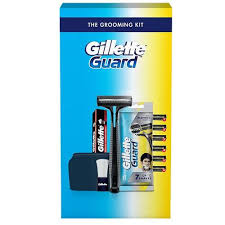 Buy Gillette Guard Shaving Kit - For Men, Razor, Cartridges, Cream, Brush,  Travel Essentials Online at Best Price of Rs 220 - bigbasket