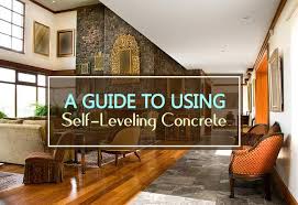 Drying times can vary with temperature and humidity. A Guide To Using Self Leveling Concrete Pros Cons Cost
