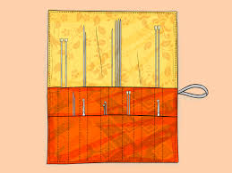 Thoughtfully designed knitting patterns and craft tools to delight in making. How To Sew A Knitting Needle Roll Up With Pictures Wikihow