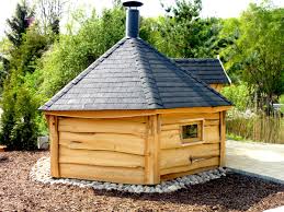 Grill Kota Muldentalsauna Grillhutte Aussenbad Diy Aussenbar