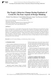 #ferrari f12 berlinetta #voltronic super c+ granturismo competition motor oil. Pdf The People S Behavior Change During Pandemic Of Covid 19 The Four Aspects Of Design Thinking