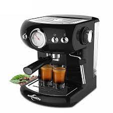 The coffee vending machine is a vending machine that dispenses hot coffee and other coffee beverages. Buy Edoolffe Espresso Machine Built In Milk Frother 19bar Pump System Coffee Makers 960w Coffee Machines 220 240v 50hz Online Shop Electronics Appliances On Carrefour Uae
