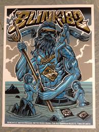 Blink 182 Blink 182 Art Art Album Concert Posters