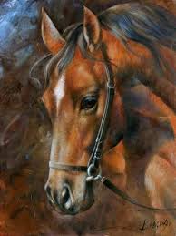 Head Horse Art Print By Arthur Braginsky Horse Painting Horse Art Print Equine Art