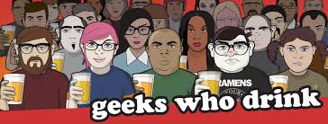 Geeks who drink are a bunch of video ninjas, y'all. Trivia Night Geeks Who Drink Two Blokes Brewing