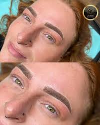 Amazing brows transformation for my sweet client. 💗💗💗💋The wow brows  design really uplifted her beautiful 🤩 look. Artist: Kay Holtz Duration:  2hours Want to find out more about our training program? Contact