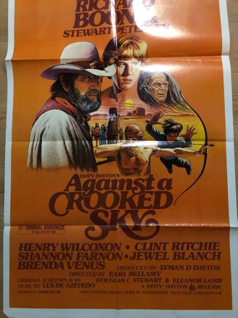 Against a Crooked Sky Vintage Movie Poster