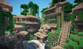 Build a lego minecraft jungle tree house with modular sections that you can rearrange! 10 Minecraft Jungle Houses Ideas In 2021 Papierove Dekoracie Kreativne Lava