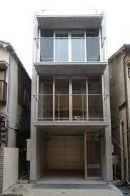 設計工房 arch planning atelier rc造地下付き狭小住宅 狭い家 日本のモダンな家 狭小住宅