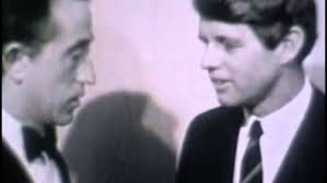 Tommy Smothers and Pat Paulson with Sen. Robert Kennedy