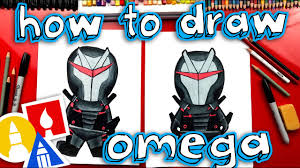 How To Draw Omega Skin Fortnite Skin Cartoon Youtube