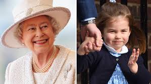 Princess charlotte looks so similar to her great grandmother(queen elizabeth ii) and i find that a very beautiful thing. Queen Elizabeth Thinks Charlotte Is Her Mini Me Exclusive