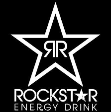 Black And White Rockstar Logo Rockstar Energy Rockstar Energy Rockstar Energy Drinks Automotive Art Illustrations