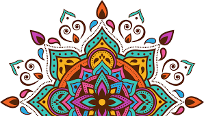 Geometric Mandala Headboard Sticker Tenstickers Free transparent circle mandala graphics for creativity and artistic fun. geometric mandala headboard wall decal