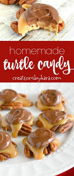 Guys, this turtles candy is simply amazing! Recipe For The Best Caramel Pecan Turtle Candy Ever So Easy And So Yummy Everyone Loves These Chocolate Cove Pecan Recipes Pecan Turtles Recipe Turtle Recipe