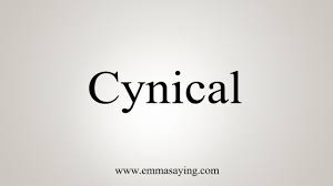 Instantly hear a word pronounced on enter. How To Say Cynical Youtube