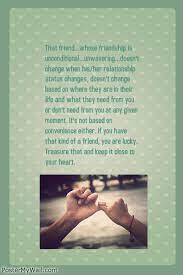 Unconditional Friendship 3 Through Thick And Thin My 2 Jac S Feel Good Quotes Inspirational Words True Friendship