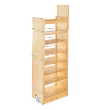 d pull out wood tall cabinet pantry