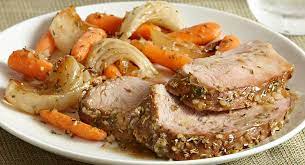 Recipe Inspirations Rosemary Glazed Pork Tenderloin With Carrots New Recipe Recipe Pork Recipes Pork Glaze Recipes