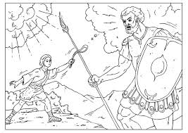 Even small can be mighty with god by your side. Coloring Page David And Goliath Free Printable Coloring Pages Img 25958