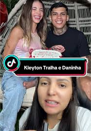 Ontem mesmo era o melhor casal aqui do #tikt #kleytontralha #daninha #casal  #jovens #geracaoz #namorados