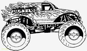 Grave digger monster truck bigfoot. Monster Jam Coloring Pages