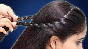 Two Side Juda Braid Hairstyle For Girls Hair Style Girl Simple Hairstyle Hairstyles Front Hair Styles Braids For Long Hair Side Braids For Long Hair