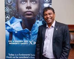 Naveen Jain, Anu Jain, Priyanka Jain, Neil Jain, Ankur Jain at Anu & Naveen  Jain : Women's Safety XPrize