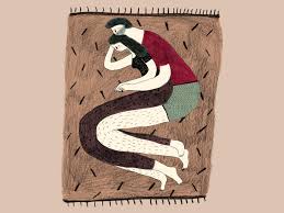 To dream of riding on the back of a snake represents feelings about something dangerous you are using to scare people away from you. Dreaming Love A Couple On A Bed Illustration Price Minty