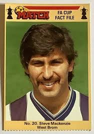 RONNIE WALLWORK SIGNED CARD AUTOGRAPH MAN UTD MANCHESTER UNITED WEST  BROMWICH