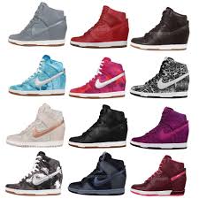 Nike Women S Dunk Sky Hi Essential Sneakers From Finish Line Wmns Nike Dunk Sky Hi Print Nsw Womens Wedge Sneakers Hidden Heel Shoes Pick 1 Womens Wedge Sneakers Nike Wedges Nike Free Shoes