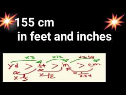 Here is the math, with an explanation to show you how we converted 170 centimeters into feet and inches: 155 Cm In Feet And Inches How Tall Is 155 Cm In Feet And Inches 155 Cm To Feet And Inches Youtube