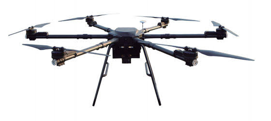 18.5kg Multi Rotor UAV Composite Material Multirotor Drone Platform Easy To Operate