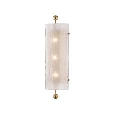 Check spelling or type a new query. Hudson Valley Broome Aged Brass Three Light Wall Sconce 2422 Agb Bellacor